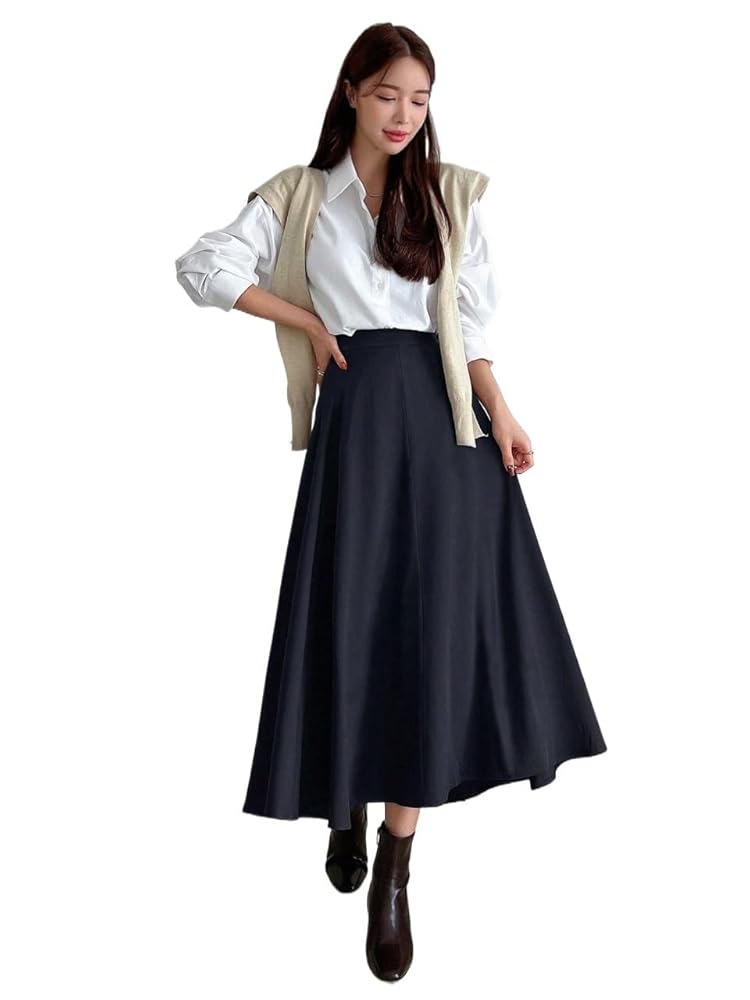 スカート Y's long skirt Eco Paneled Denim Maxi Skirt | GUESS